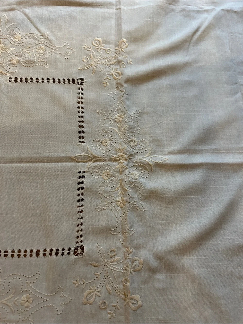 Vintage Hand Crafted Irish Linen from Ballymote Ireland  Table Cloth/Napkins